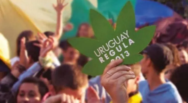 Uruguayos celebran regulación de la marihuana