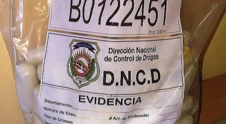 Detienen dominicano intentó llevar a Italia 77 bolsitas de cocaína