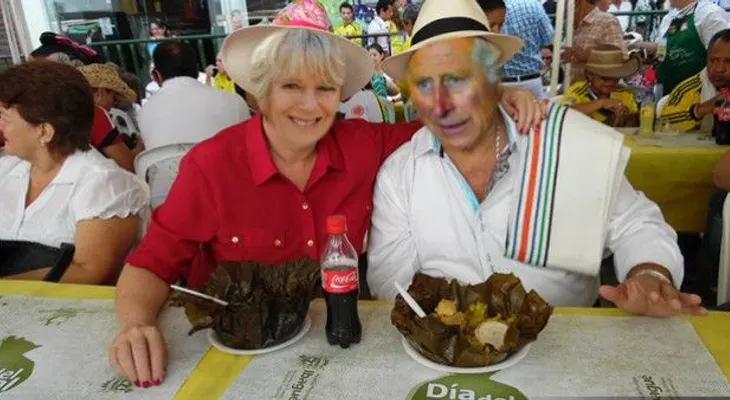 El príncipe Carlos visita Colombia 