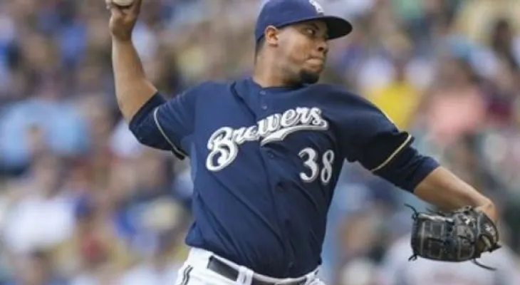Wily Peralta, 1ro en llegar a 14 victorias esta temporada