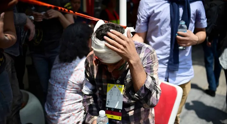 El simulacro que casi se realiza durante un terremoto de verdad