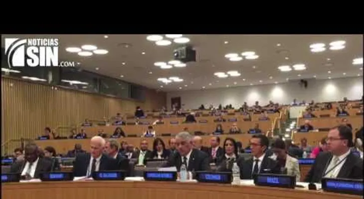 Canciller defiende soberanía de RD en Asamblea General ONU