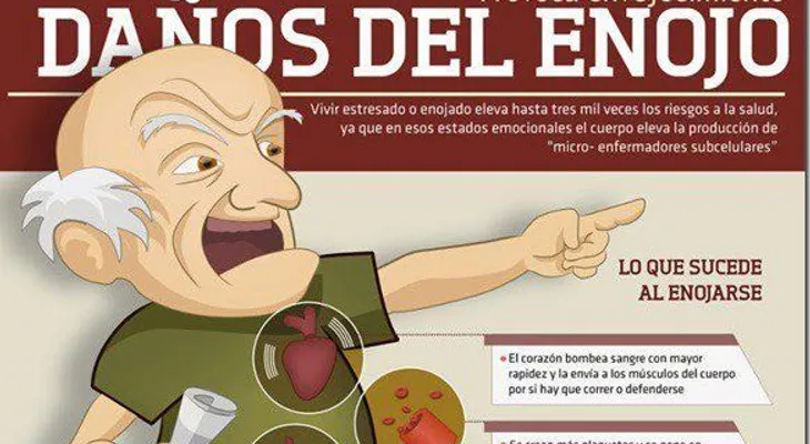 Esto es lo que sucede con tu cuerpo cuando te enojas