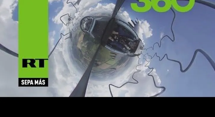 Espectacular vista desde la cabina de un Yak-130 en el concurso Aviadarts-2016 (VIDEO 360º)
