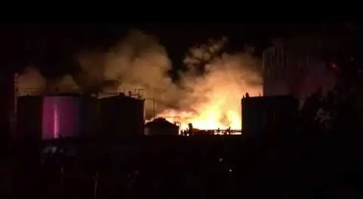 Incendio afecta empresa Multiquímica Dominicana en Haina (VIDEO)