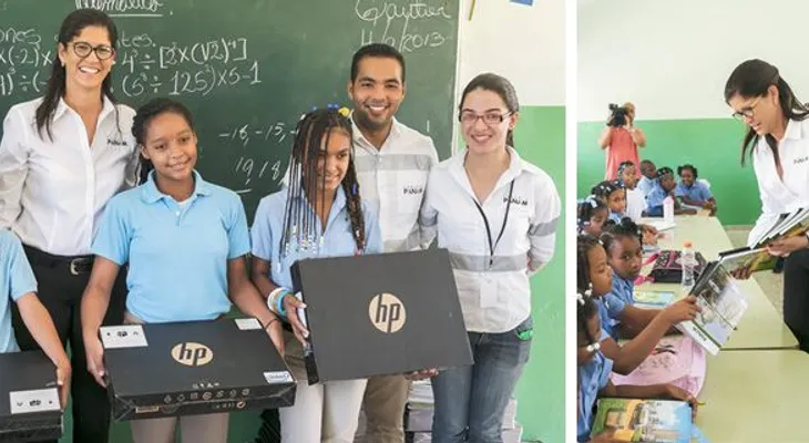 Fundación Estrella  y Cemento PANAM  premian a estudiantes y donan útiles escolares  