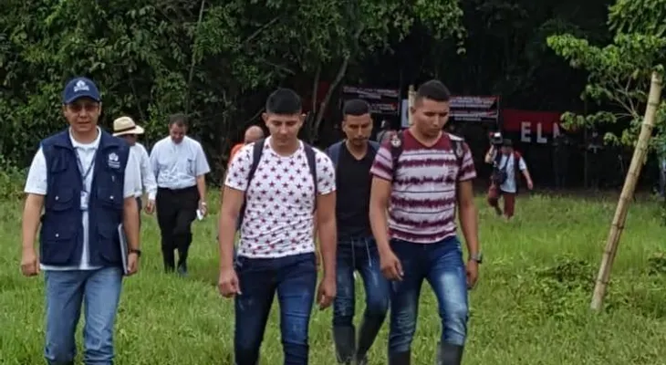 Colombia: La guerrilla del ELN libera a tres soldados que tenía secuestrados