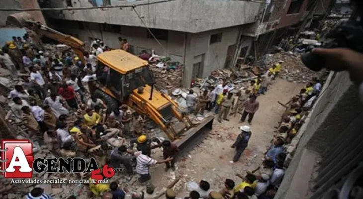 Doce muertos en la India, por derrumban de dos edificios 