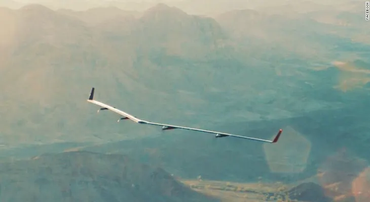 Drones gigantes, la estrategia de Facebook para que todos estén conectados a internet