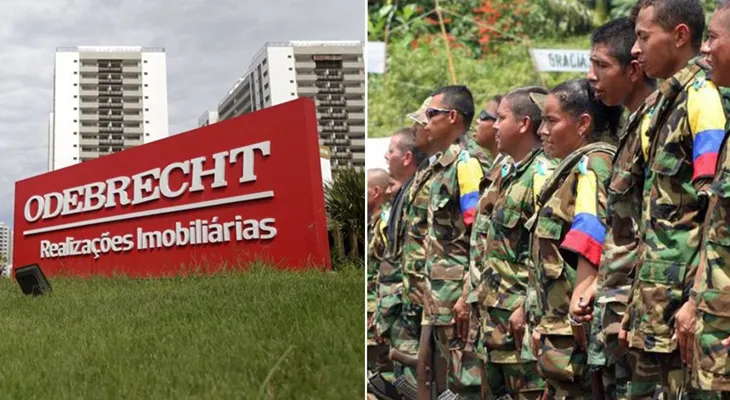 Odebrecht pagó durante 20 años un impuesto a las FARC para proteger sus obras en Colombia