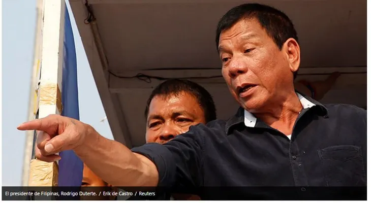 "No me importan los derechos humanos"; dice presidente Filipino sobre matanza de narcos
