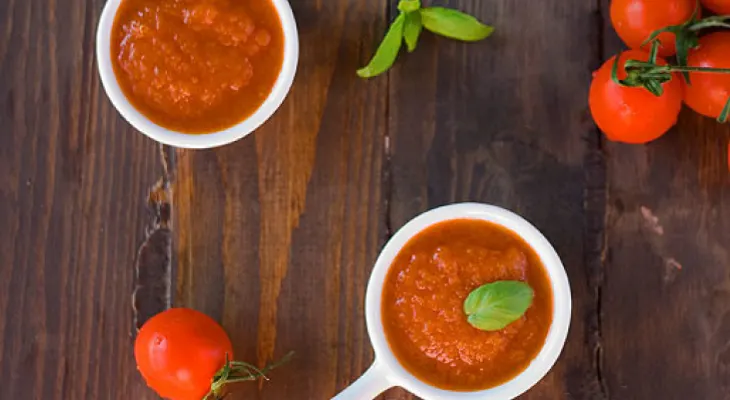 Receta fácil para hacer salsa de tomate casera