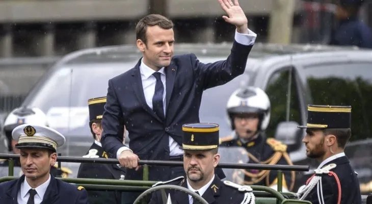 Macron asume Presidencia en Francia con un mensaje de esperanza y de conquista