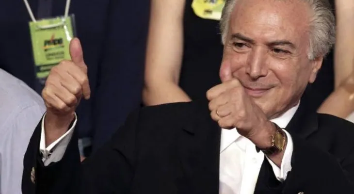 Michel Temer asume la presidencia de Brasil