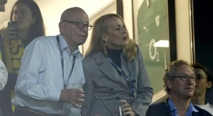 Rupert Murdoch anuncia su compromiso con Jerry Hall, la ex de Mick Jagger