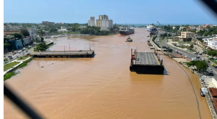 MOPC cerrará el puente flotante por dos horas
