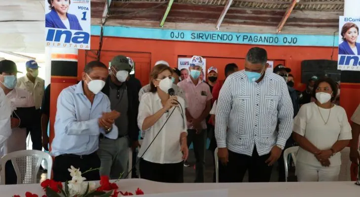 Raquel Peña recorre Línea Noroeste y asegura ganarán en primera vuelta
