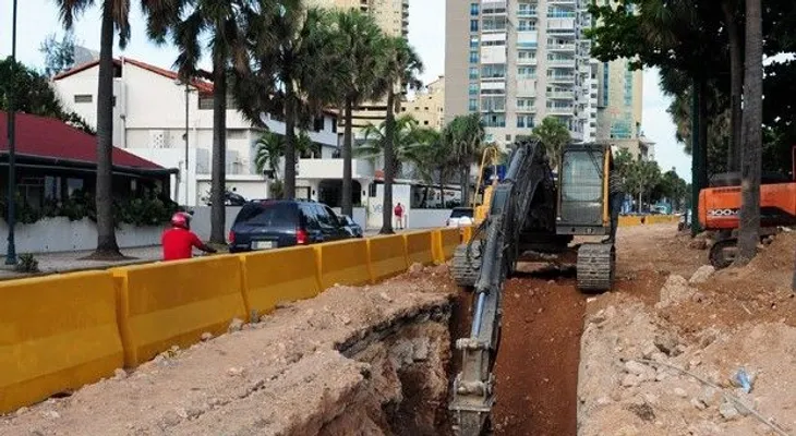 La CAASD avanza el proyecto de  aguas residuales