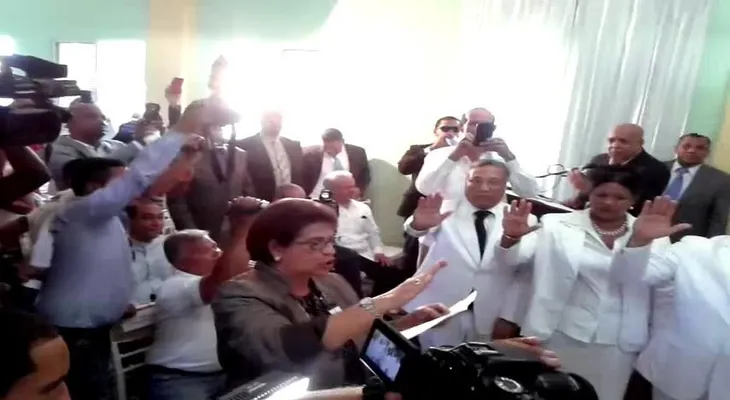 Juramentan nuevo alcalde cabildo de Bonao por el PRM