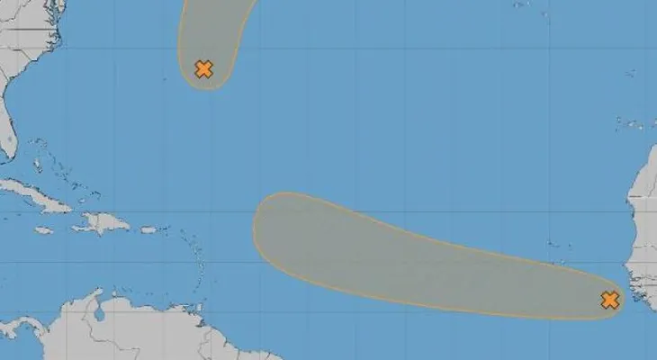 Onda tropical en el Atlántico podría tornar en depresión tropical esta semana, alerta NHC