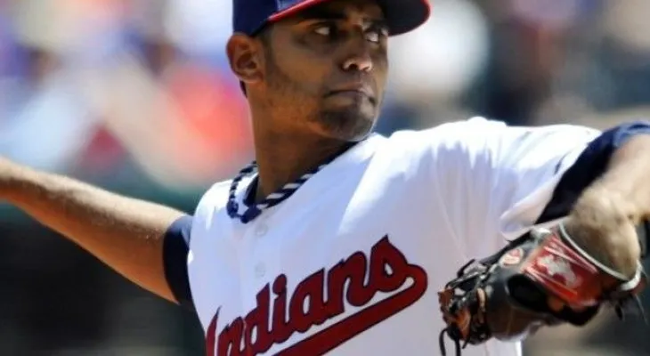 Indios envían al dominicano Danny Salazar a las menores 