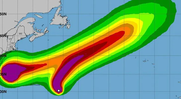 La tormenta tropical Lee se convierte en huracán de categoría 3
