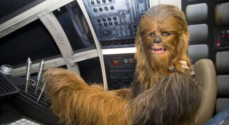 Chewbacca revela el guión original de Star Wars en Twitter