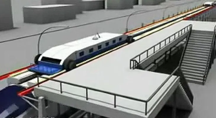 China diseña tren sin paradas (Video)