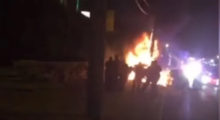 Suspenden policías que golpearon dominicano tras sufrir accidente en NJ