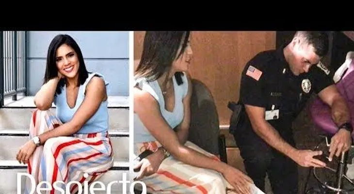 Francisca Lachapel bromeó tras sufrir caída a la salida de ?Despierta América?