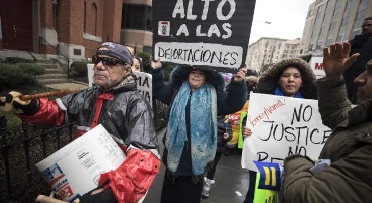 Unas 2000 personas marchan en Washington contra política migratoria de Trump