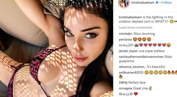 Kristina Bashaml más sexy que nunca 