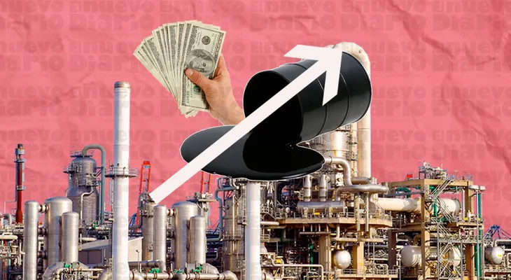 El petróleo WTI sube un 4,4 % y cierra en 105,83 dólares, su nivel más alto desde mayo