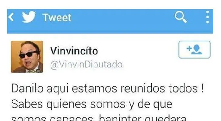 Vinicio Castillo Semán le manda este mensaje a Danilo...