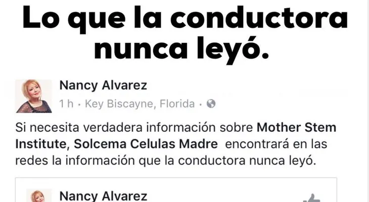 Nancy Álvarez le dice de todo a Nuria Piera
