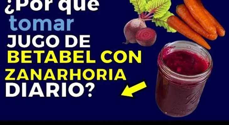 Por qué tomar jugo de zanahoria y remolacha