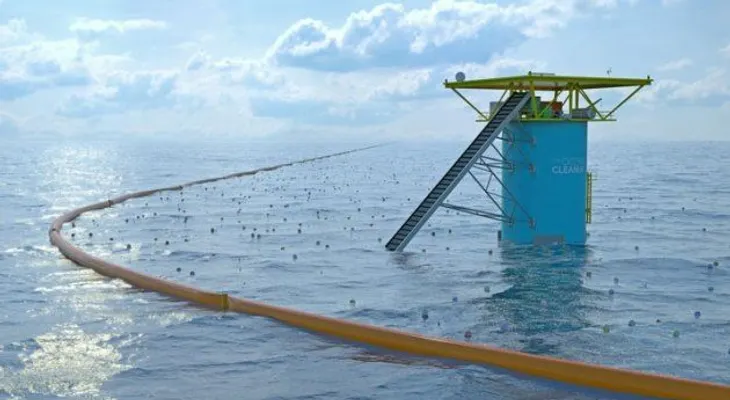 Video: Un joven de 19 años presenta un proyecto revolucionario para limpiar los océanos