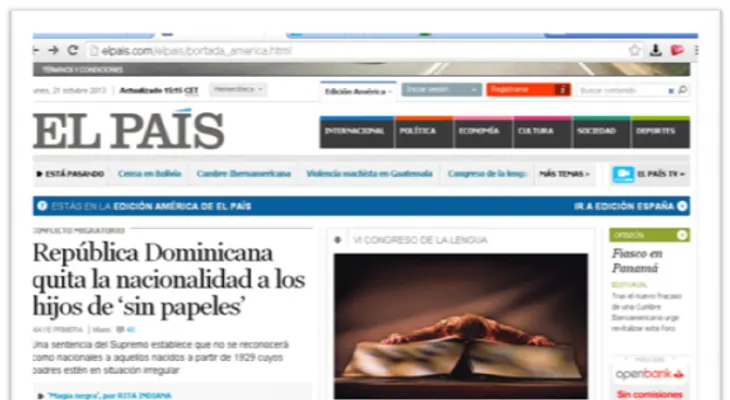 El País: RD quita la nacionalidad a los hijos de ?sin papeles? 