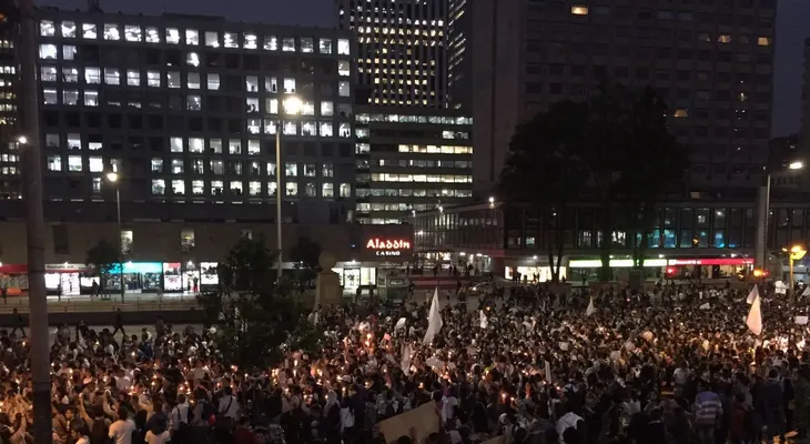Así se vivió la marcha por la paz en Colombia