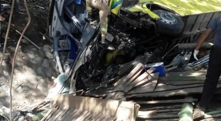35 heridos por vuelvo guagua de Caribe Tours