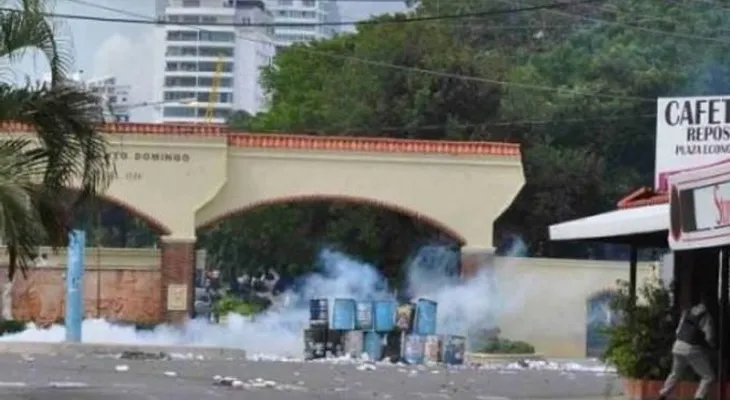 El PRM se desvincula de bombas lanzadas en Nagua
