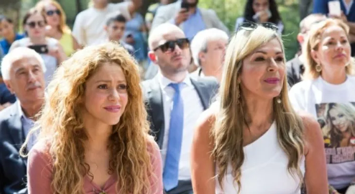 Shakira: "Buenos días Tannurin, gracias, estoy feliz de estar aquí", dijo al visitar el pueblo de su abuela en Líbano 
