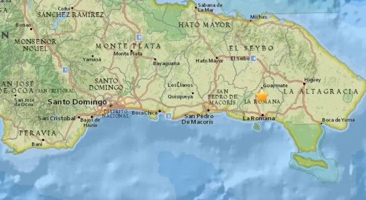Temblor de 4.6 se registra en La Romana 