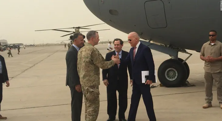 Joe Biden visita Iraq por sorpresa