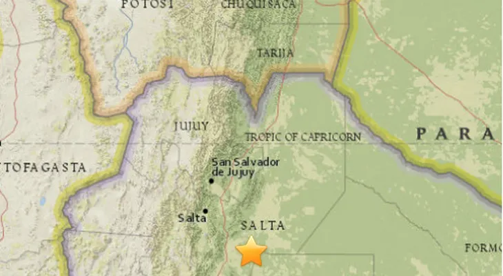 Al menos un muerto y derrumbes por sismo en el norte de Argentina