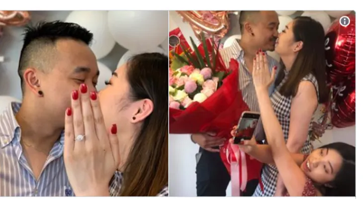 Chequea el truco del hombre que causa furor, tras pedirle matrimonio a su novia y ponerle el anillo a la prima