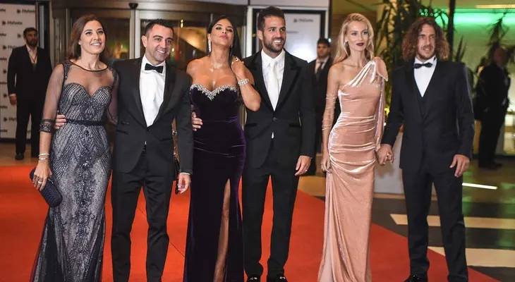 Los mejores looks de la alfombra roja de la boda de Messi