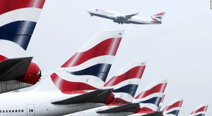 Avión de British Airways se incendia en aeropuerto de Las Vegas