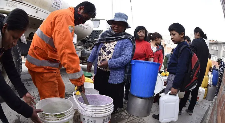 Bolivia recibirá ayuda internacional por crisis del agua que azota al país