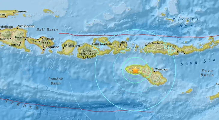 Se registra un sismo de magnitud 6,5 en Indonesia